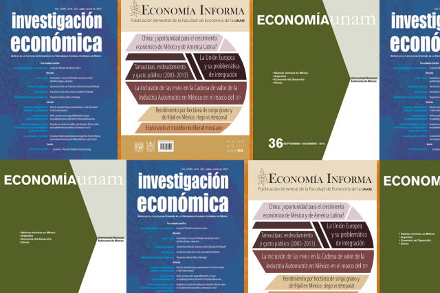 Revistas de la Facultad de Economía